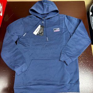 Reason Mens Navy BF-3 Logo Long Sleeve Kangaroo Pockets Pullover Hoodie Size XL